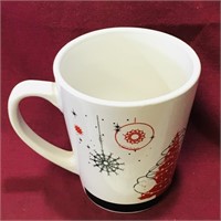 Christmas Holiday Ceramic Mug (4" Tall)