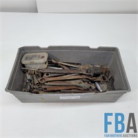 Assorted Wrenches, Adjustable Wrenches & Sockets