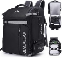 61L Ski Boots Bag Backpack Black