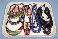 (10) Ladies Fashion Jewelry Necklaces