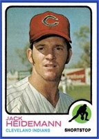 1973 Topps Baseball High #644 Jack Heidemann EX-NM