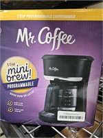 Mr. Coffe 5 cup mini brew coffee maker