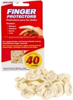 Acu-Life Rubber Finger Cots, 40 Count