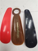 Vintage Plastic Shoe Horns