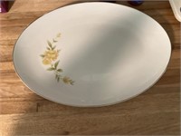 Sango Wild Rose Serving Platter, Lenox Butterfly