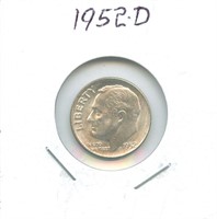 1952-D Roosevelt Silver Dime