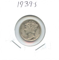 1939-S Mercury Silver Dime