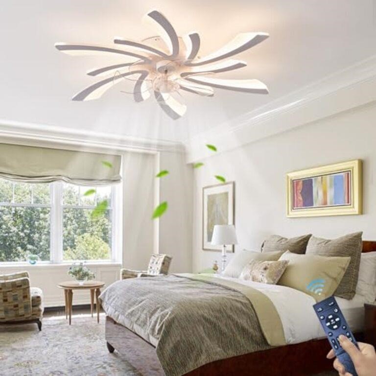 Ceiling Fan with Lights and Remote Control, Low