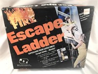 NEW Fire Escape Ladder Sets Up Quick & Easy! 15ft
