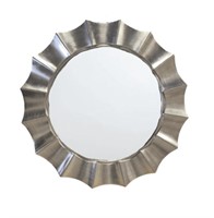 Corona Round Mirror Champagne Colour Frame