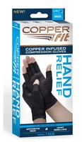 Copper Fit Hand Relief Gloves - L/XL