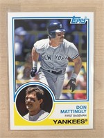 Don Mattingly 2015 Topps Archives