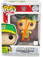 John Cena Autographed Funko Pop #136 JSA