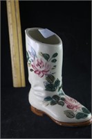 Vintage Cowboy Boot Vase "Japan"
