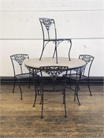 Special Ordered Woodard Floral Dining Set