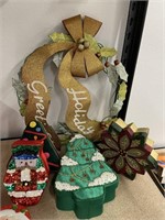 Christmas Decor, Christmas Boxes