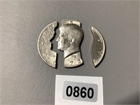 1972 KENNEDY HALF DOLLAR PUZZLE COLLECTIBLE