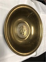 Vintage brass Chinese decorative bowl