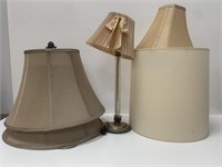 Vintage Lamp and Shades
