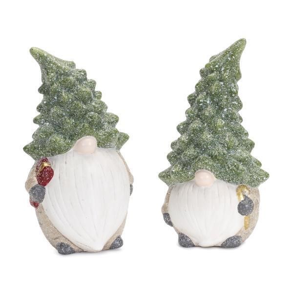 Gnome W/Tree Hat (Set of 2) $39