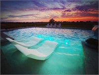 Aqua Outdoors - in-Pool Chaise Lounger*