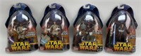 (4) 2005 Star Wars ROTS Revenge Of The Sith