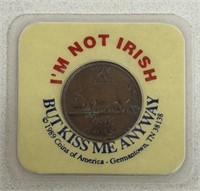 1966 1/2d EIRE BRONZE COIN