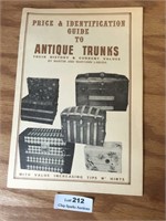 Vintage Price Guide Book To Antique Trunks