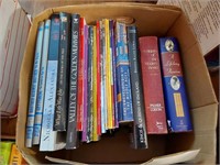 Box of misc books