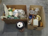 Jars, Plastic Storage, Wood Bowls, Misc