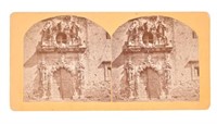 San Antonio Mission San Jose Stereograph Card