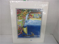 Catamaran Print -Artist Limited print of 50