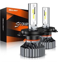 ($60) SEALIGHT 9003 H4 HB2 LED Headlight