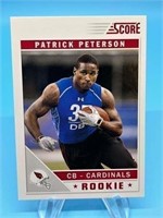 Patrick Peterson Score Rookie Card
