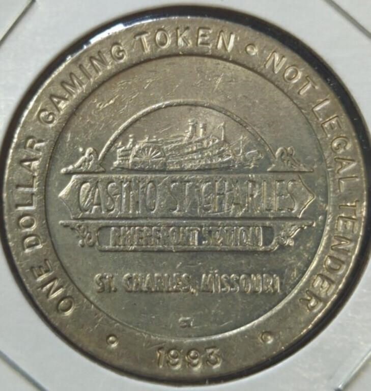 $1 casino gaming token casino St. Charles