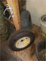 2 trailer spare tires