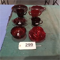 Ruby Glassware