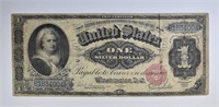 1886 $1 SILVER CERTIFICATE FINE