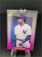 1990 Classic, Deion Sanders baseball card