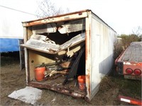 CARGO VAN BOX AND CONTENTS