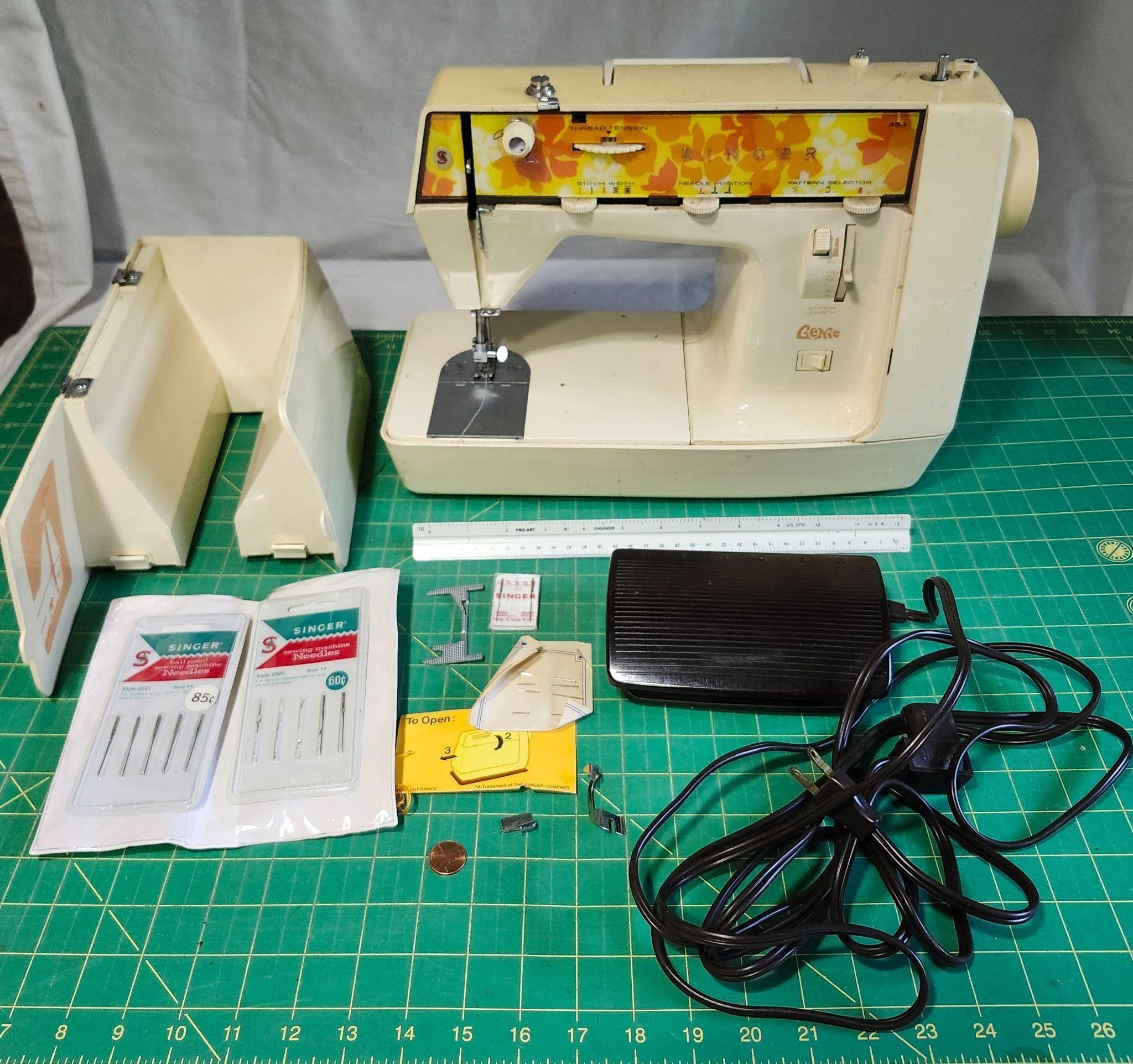 Vintage Singer Genie sewing machine