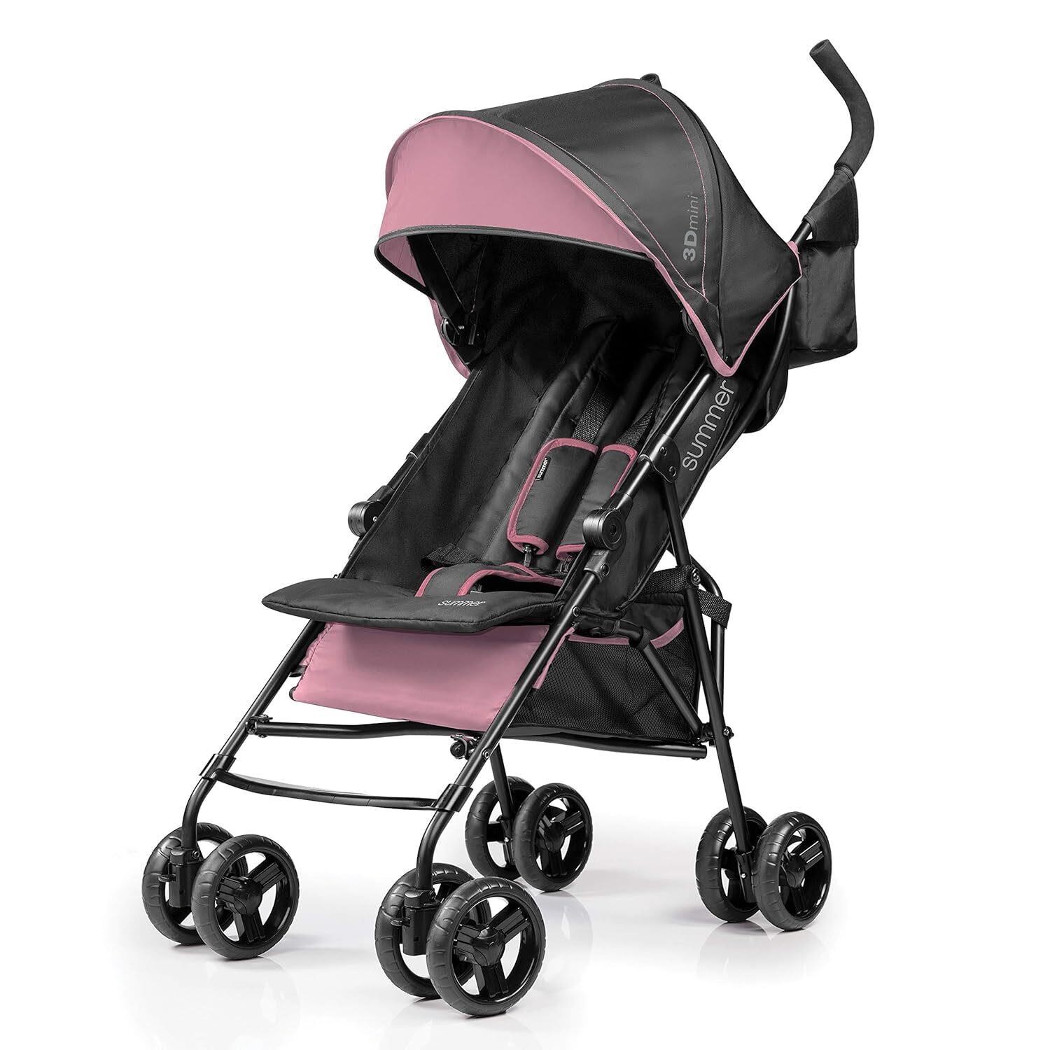 Summer Infant 3Dmini Stroller  Pink/Black