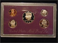 1992 US Mint Proof Set W/COA
