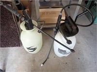 Pair of Poly Hand Weed Sprayers