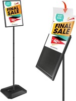 Adjustable Sign Holder, 8.5x11 inch,Poster Stand