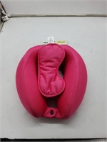Open story pink neck pillow
