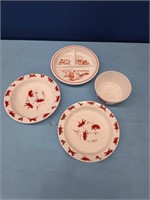 Hazel Atlas Childs Soup Bowls And Others