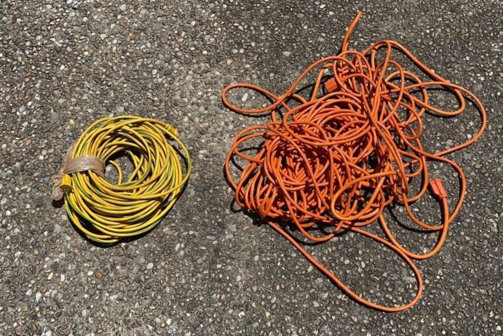 2 Extension Cords, Approx. 50ft