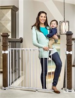 REGALO 2-IN-1 WALL MOUNTED BABY GATE