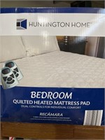 Huntington Home Queen quilted heated mattress